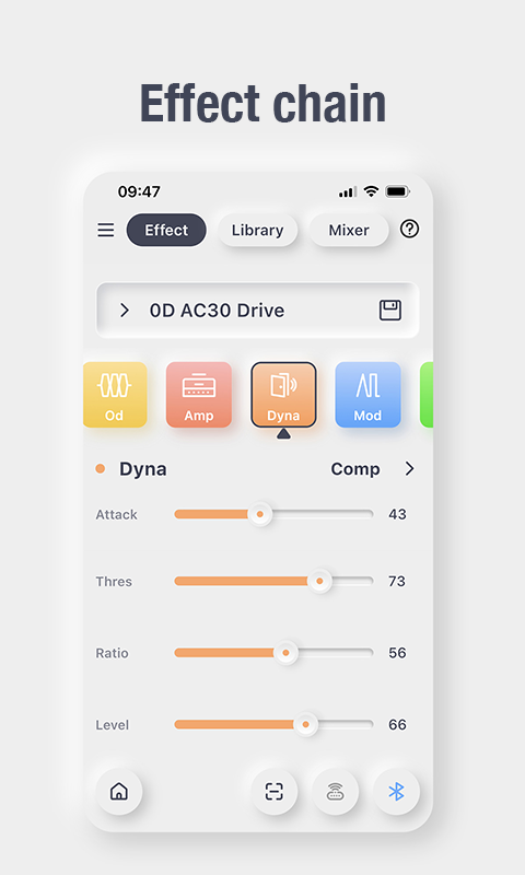 iAMP智能吉他音箱移动端APP控制软件V1.0 iAMP智能吉他音箱移动端APP控制软件V1.0截图