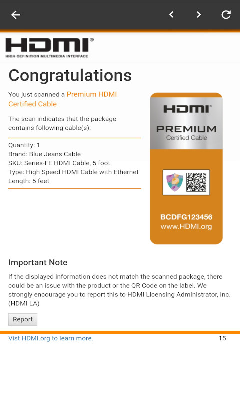 HDMI Cable截图