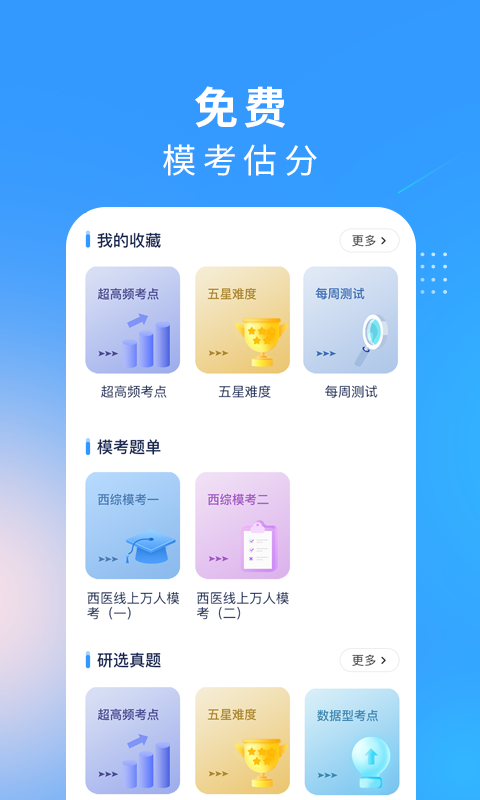 西医考研医题库 西医考研医题库截图