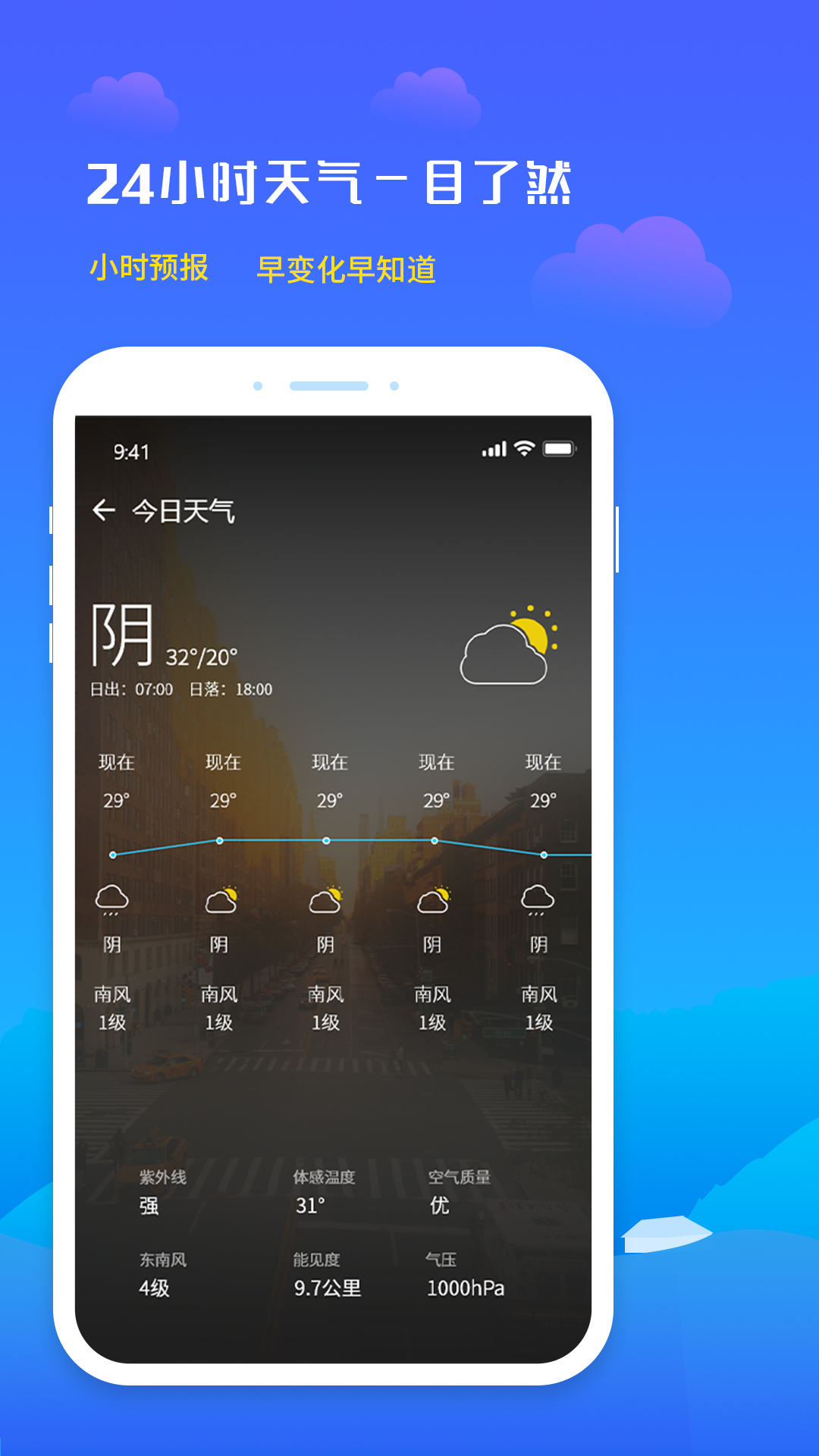 未来天气预报截图