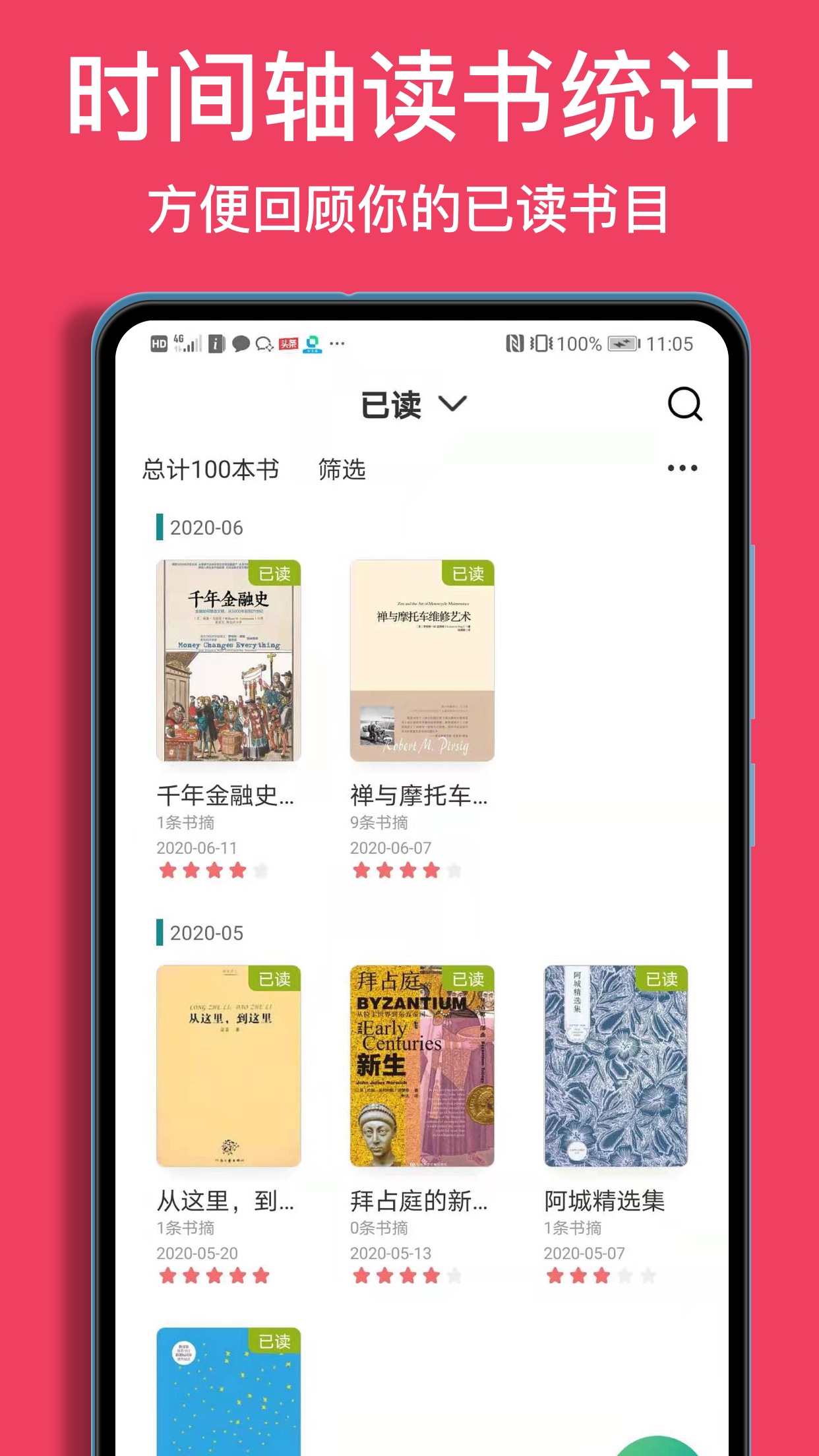 阅读记录 阅读记录截图
