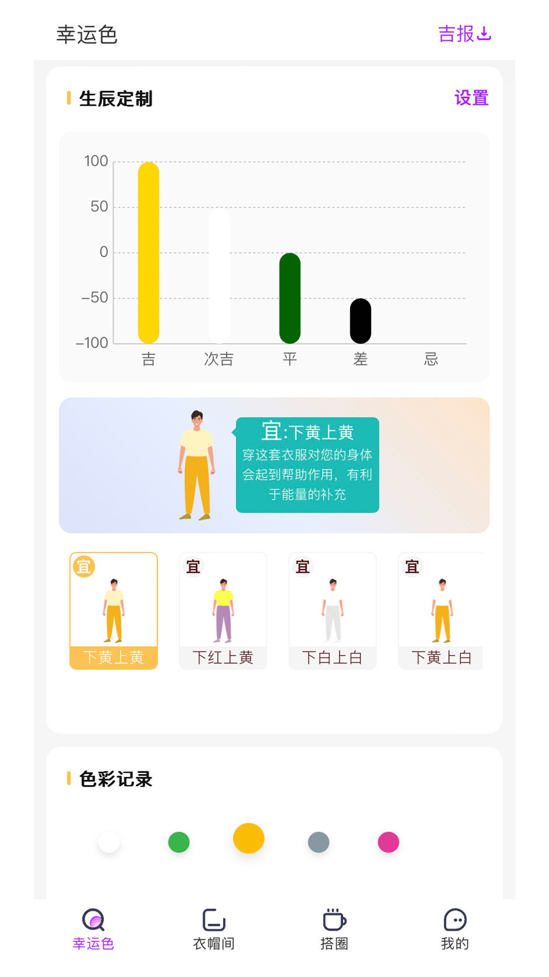 五行穿搭 五行穿搭截图