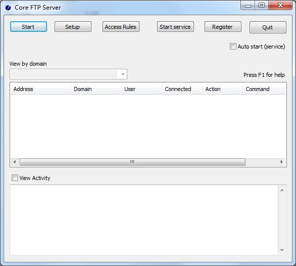 Core FTP Server截图