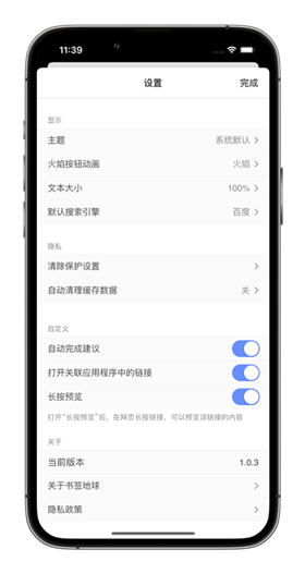 书签地球截图