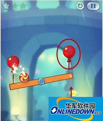 割绳子2城市公园4-13攻略三星详解1
