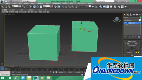 3DMAX中点捕捉工具的使用方法