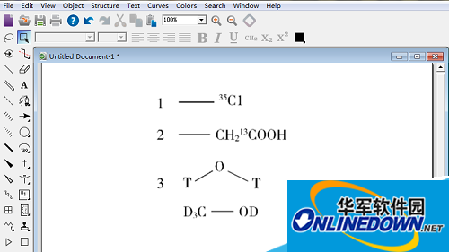 实例讲解:ChemDraw同位素和元素 实例讲解:ChemDraw同位素和元素
