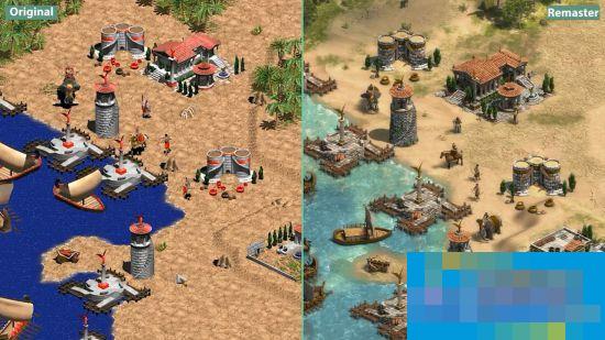 《帝国时代:终极版》对比原版 画面进化十分明显