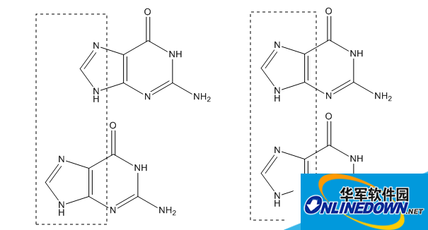 ChemDraw左对齐效果展示