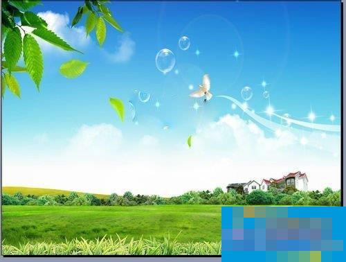 WinXP系统如何设置幻灯片背景?