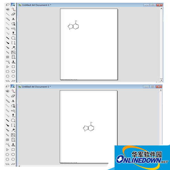 居中分布前后效果对比 居中分布前后效果对比