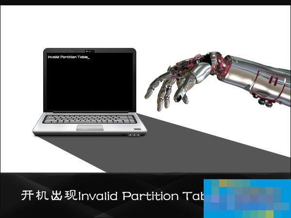 电脑开机出现Invalid Partition Table怎么修复?