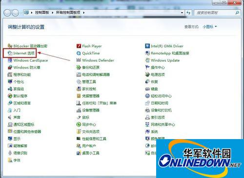 Internet 选项