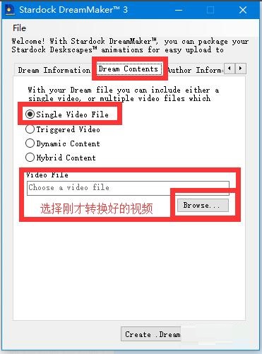 Deskscapes,如何使用自定义视频。