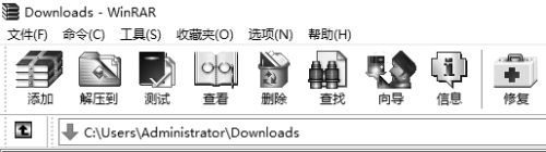 winrar怎么选定一组文件？