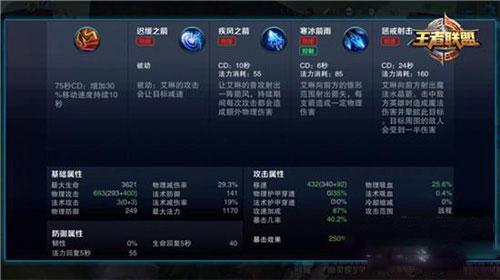 王者荣耀艾琳技能