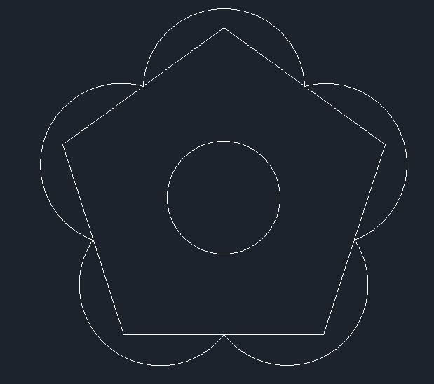 AUTOCAD2018如何绘制花朵?