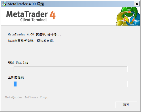 MT4(MetaTrade)移动平台截图