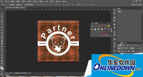 PS(Photoshop)CC怎样用外部样式创建特效字