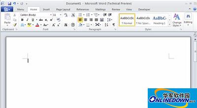 Word 2010截图