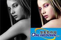 利用photoshop调整图层给黑白照片上色教程 三联