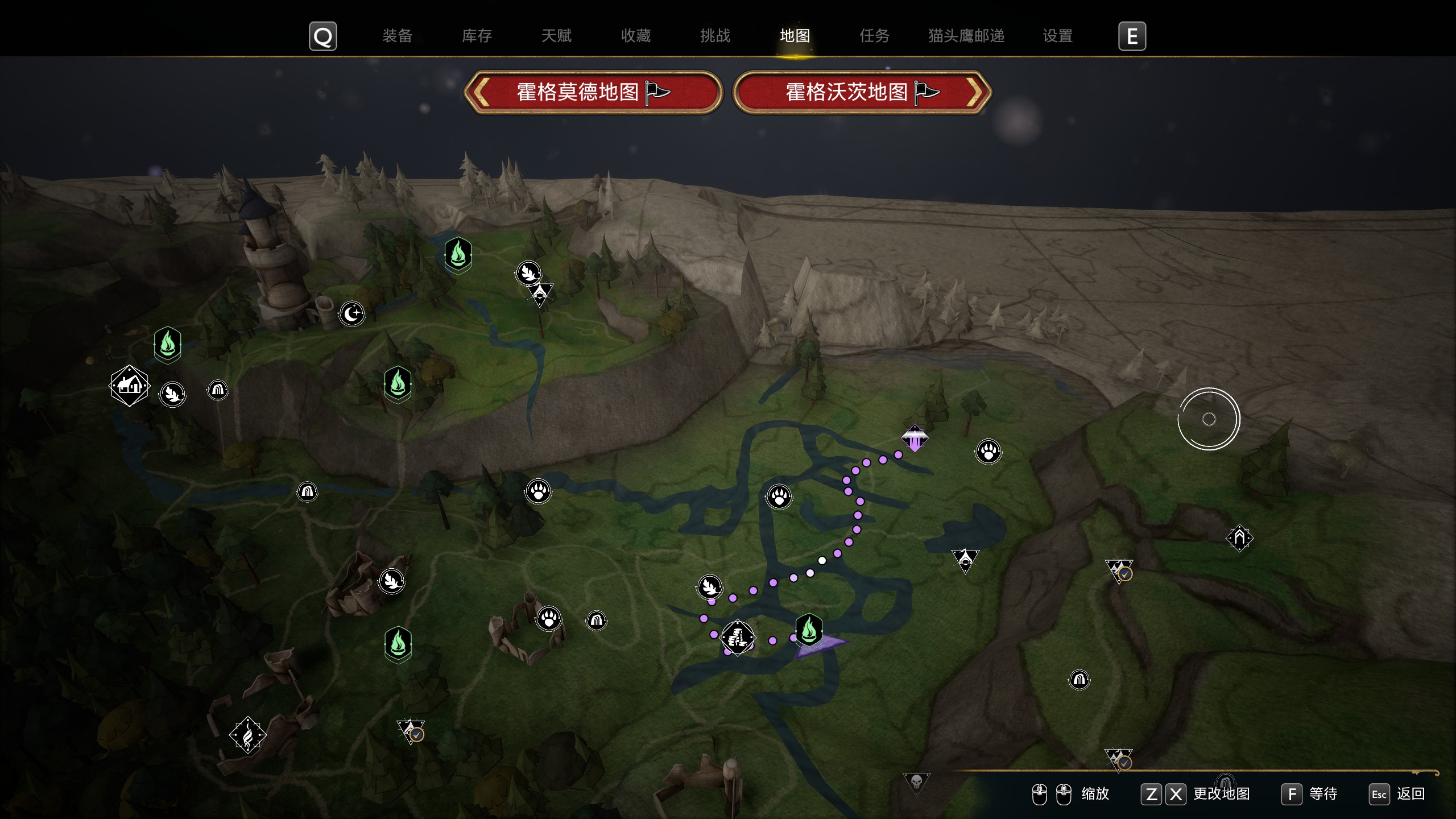 霍格沃茨之遗竞技场在哪里