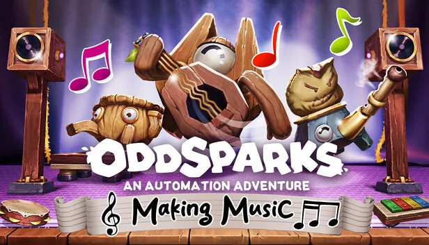 Save 10% on Oddsparks: An Automation Adventure - Making Music on Steam